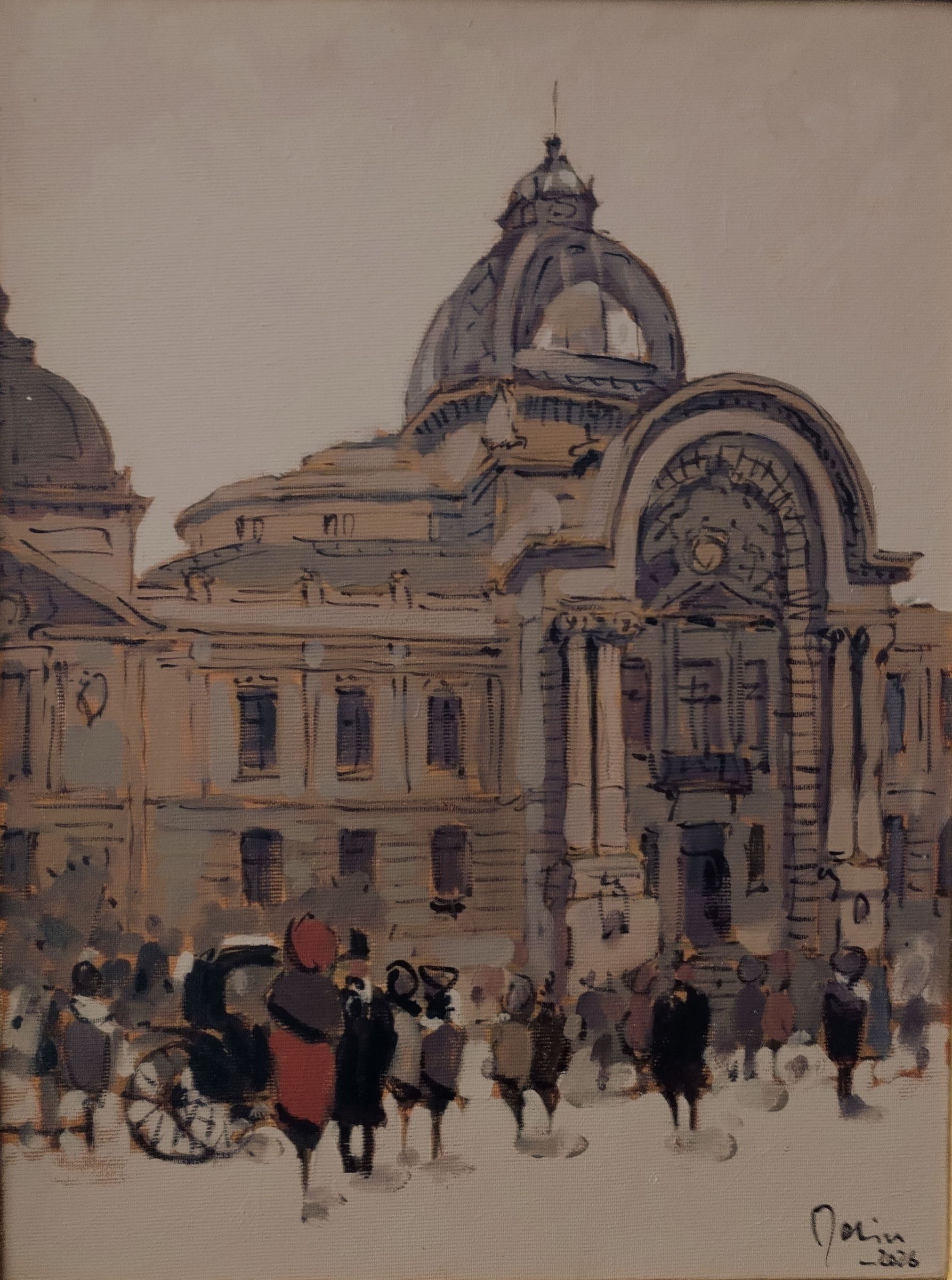Vechiul Bucuresti, Calea Victoriei, Palatul CEC